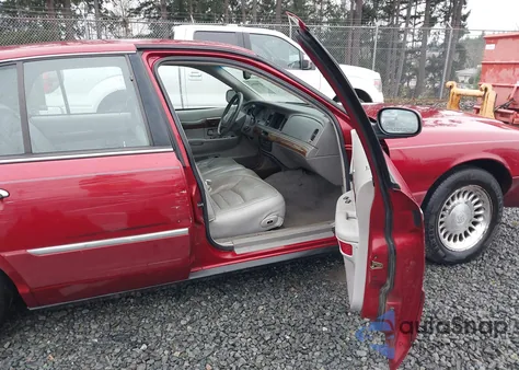 1999 Mercury Grand Marquis Ls из США, поврежденный, VIN 2MEFM75W8XX727479